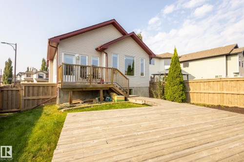 8390 Shaske Crescent, Edmonton, AB - Outdoor With Deck Patio Veranda With Exterior