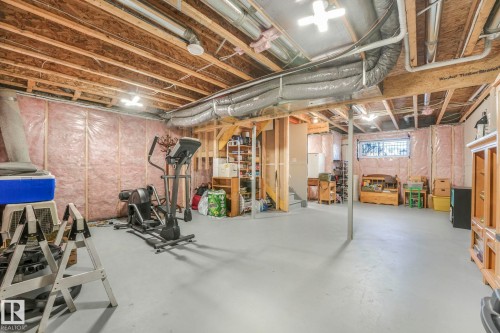 173 Hays Ridge Boulevard, Edmonton, AB - Indoor Photo Showing Basement