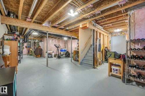 173 Hays Ridge Boulevard, Edmonton, AB - Indoor Photo Showing Basement
