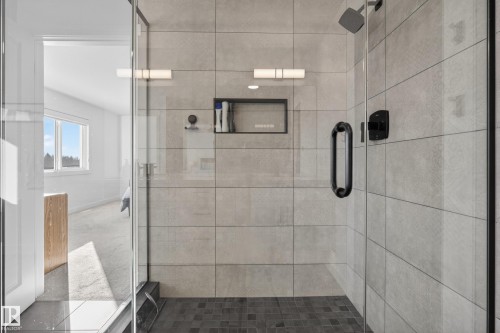Bathroom with a stall shower - 9727 205 Street, Edmonton, AB - Indoor Photo Showing Bathroom