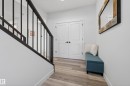 Stairs featuring wood finished floors - 9727 205 Street, Edmonton, AB  - Indoor Photo Showing Other Room 