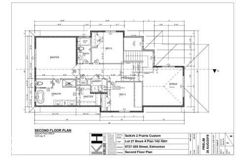 View of home floor plan - 9727 205 Street, Edmonton, AB - Other
