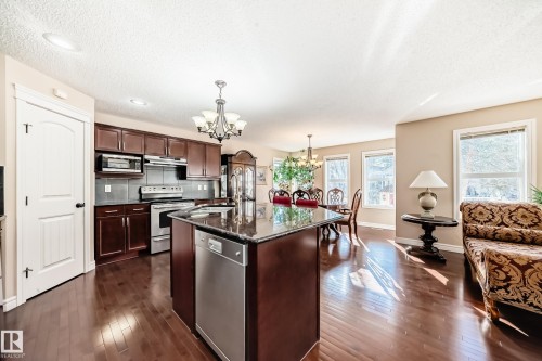 3711 163 Avenue, Edmonton, AB - Indoor Photo Showing Kitchen