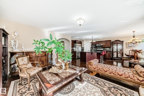 3711 163 Avenue, Edmonton, AB - Indoor Photo Showing Living Room