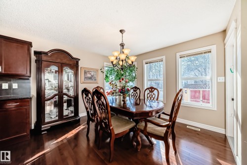 3711 163 Avenue, Edmonton, AB - Indoor Photo Showing Dining Room