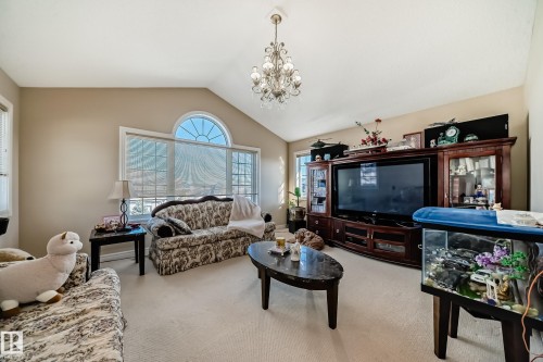 3711 163 Avenue, Edmonton, AB - Indoor Photo Showing Living Room