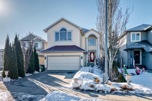 3711 163 Avenue, Edmonton, AB - Outdoor With Facade
