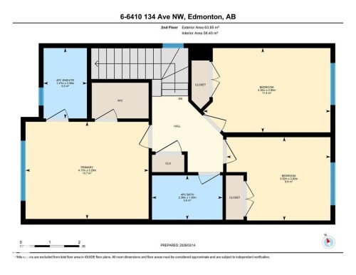 Floor plan - 6 6410 134 Avenue Nw, Edmonton, AB - Other