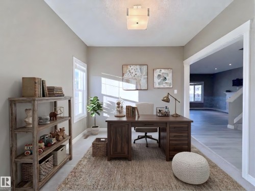 4604 Westcliff Point(E), Edmonton, AB - Indoor Photo Showing Office