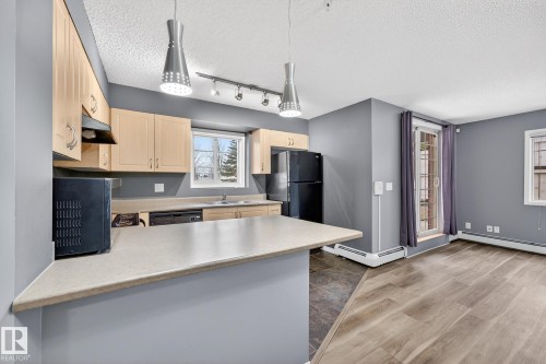 102 11445 Ellerslie Road Sw, Edmonton, AB - Indoor Photo Showing Kitchen