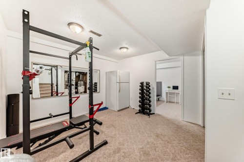 5 Dillon Place, St. Albert, AB - Indoor Photo Showing Gym Room