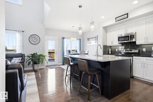 22314 82 Avenue, Edmonton, AB - Indoor Photo Showing Kitchen With Upgraded Kitchen
