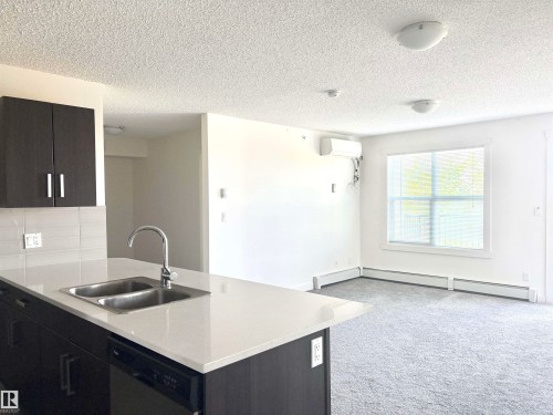 312 667 Watt Boulevard, Edmonton, AB - Indoor Photo Showing Kitchen With Double Sink With Upgraded Kitchen