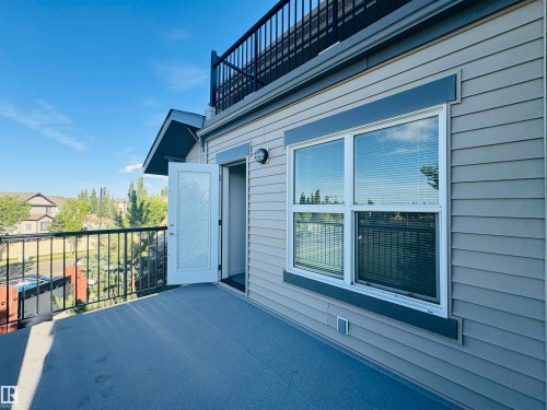 312 667 Watt Boulevard, Edmonton, AB - Outdoor With Balcony With Exterior