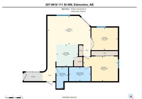View of room layout - 207 9910 111 Street, Edmonton, AB - Other