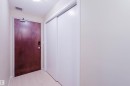 Corridor with a textured ceiling - 207 9910 111 Street, Edmonton, AB  - Indoor Photo Showing Other Room 
