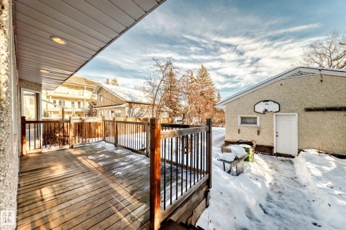 7809 116 Street, Edmonton, AB - Outdoor With Deck Patio Veranda With Exterior