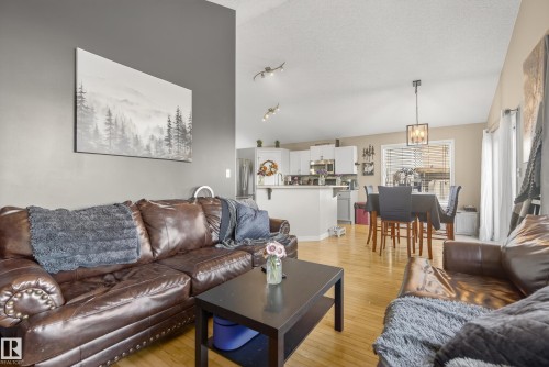 3203 49 Street, Beaumont, AB - Indoor Photo Showing Living Room