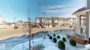 Snowy yard with a residential view - 1275 Chappelle Boulevard, Edmonton, AB  - Outdoor 