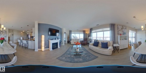 910 2755 109 Street, Edmonton, AB - Indoor With Fireplace