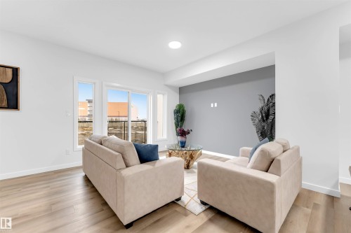 67 130 Element Dr, St. Albert, AB - Indoor Photo Showing Living Room