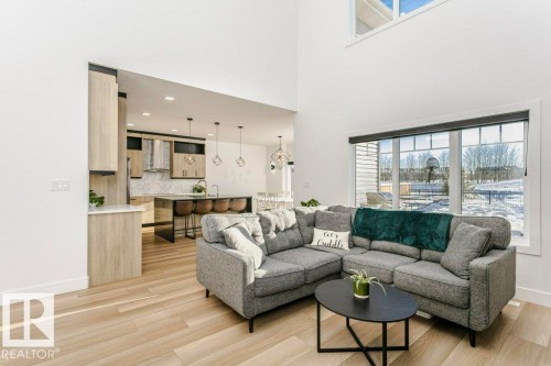 839 34 Av, Edmonton, AB - Indoor Photo Showing Living Room