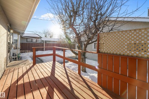 12832 134 Street, Edmonton, AB - Outdoor With Deck Patio Veranda With Exterior