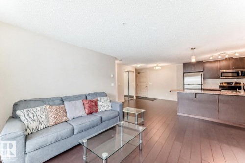229 6076 Schonsee Way, Edmonton, AB - Indoor Photo Showing Kitchen With Stainless Steel Kitchen