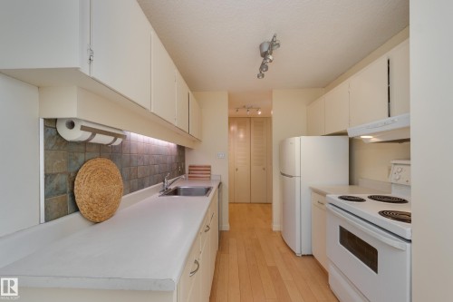 306 12121 Jasper Avenue, Edmonton, AB - Indoor Photo Showing Kitchen