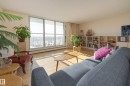 306 12121 Jasper Avenue, Edmonton, AB  - Indoor Photo Showing Living Room 