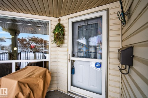 Entrance to property - 30 4 Heritage Way, St. Albert, AB - Outdoor With Deck Patio Veranda With Exterior