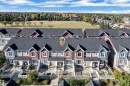 Aerial view of residential area - #38 1508 105 St Nw, Edmonton, AB  - Outdoor With Facade 