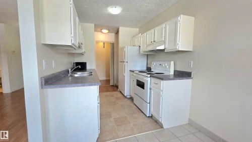 202 10826 113 Street Nw, Edmonton, AB - Indoor Photo Showing Kitchen With Double Sink