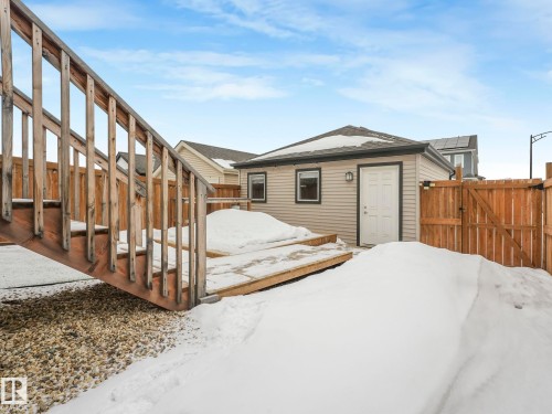 HUGE DECK WITH EXTRA PARKING - 1404 Podersky Link, Edmonton, AB - Outdoor With Exterior