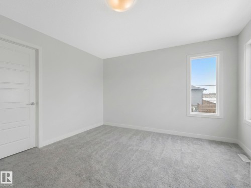 Spare room with light carpet and baseboards - 1404 Podersky Link, Edmonton, AB - Indoor Photo Showing Other Room