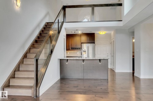308 9603 98 Avenue, Edmonton, AB - Indoor Photo Showing Kitchen