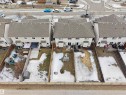 Snowy aerial view with a residential view - 1659 Hammond Crescent, Edmonton, AB  - Outdoor 