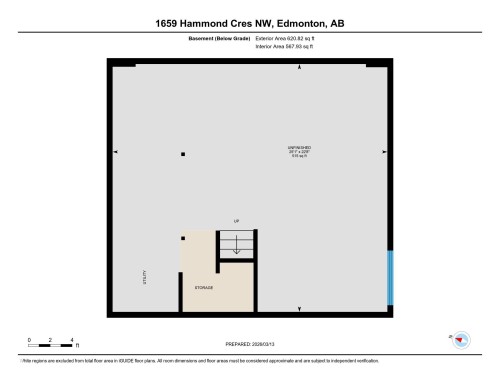 View of home floor plan - 1659 Hammond Crescent, Edmonton, AB - Other