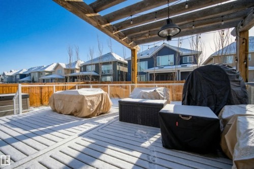 4470 Suzanna Crescent, Edmonton, AB - Outdoor With Deck Patio Veranda With Exterior