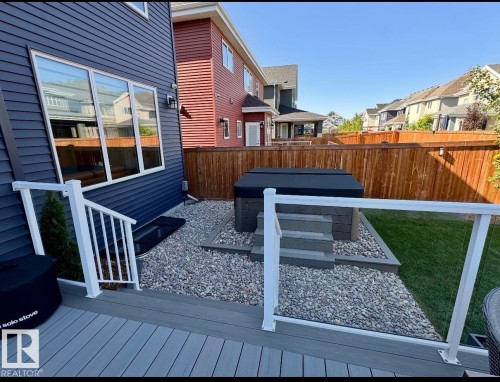 4470 Suzanna Crescent, Edmonton, AB - Outdoor With Deck Patio Veranda With Exterior