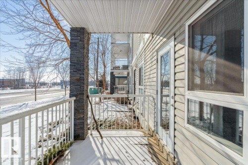 View of balcony - 112 5340 199 Street, Edmonton, AB - Outdoor