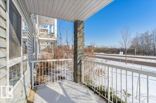 View of balcony - 112 5340 199 Street, Edmonton, AB - Outdoor