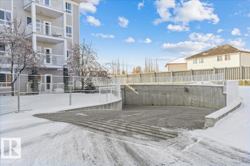 View of wooden terrace - 112 5340 199 Street, Edmonton, AB - Outdoor