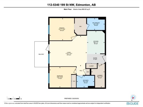 View of room layout - 112 5340 199 Street, Edmonton, AB - Other