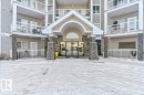 View of exterior entry with french doors - 112 5340 199 Street, Edmonton, AB  - Outdoor 