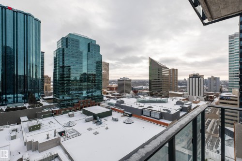 1700 10180 103 Street, Edmonton, AB - Outdoor With Balcony With View