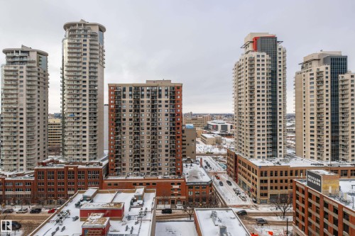 1700 10180 103 Street, Edmonton, AB - Outdoor With Balcony With Facade