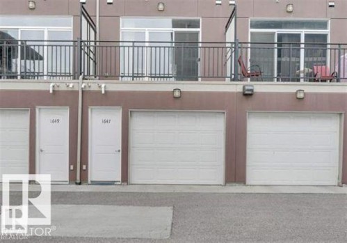 View of garage - 1649 Cunningham Way, Edmonton, AB - Outdoor With Balcony With Exterior
