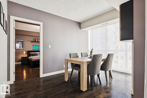 703 10046 117 Street, Edmonton, AB - Indoor Photo Showing Dining Room