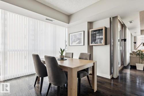 703 10046 117 Street, Edmonton, AB - Indoor Photo Showing Dining Room